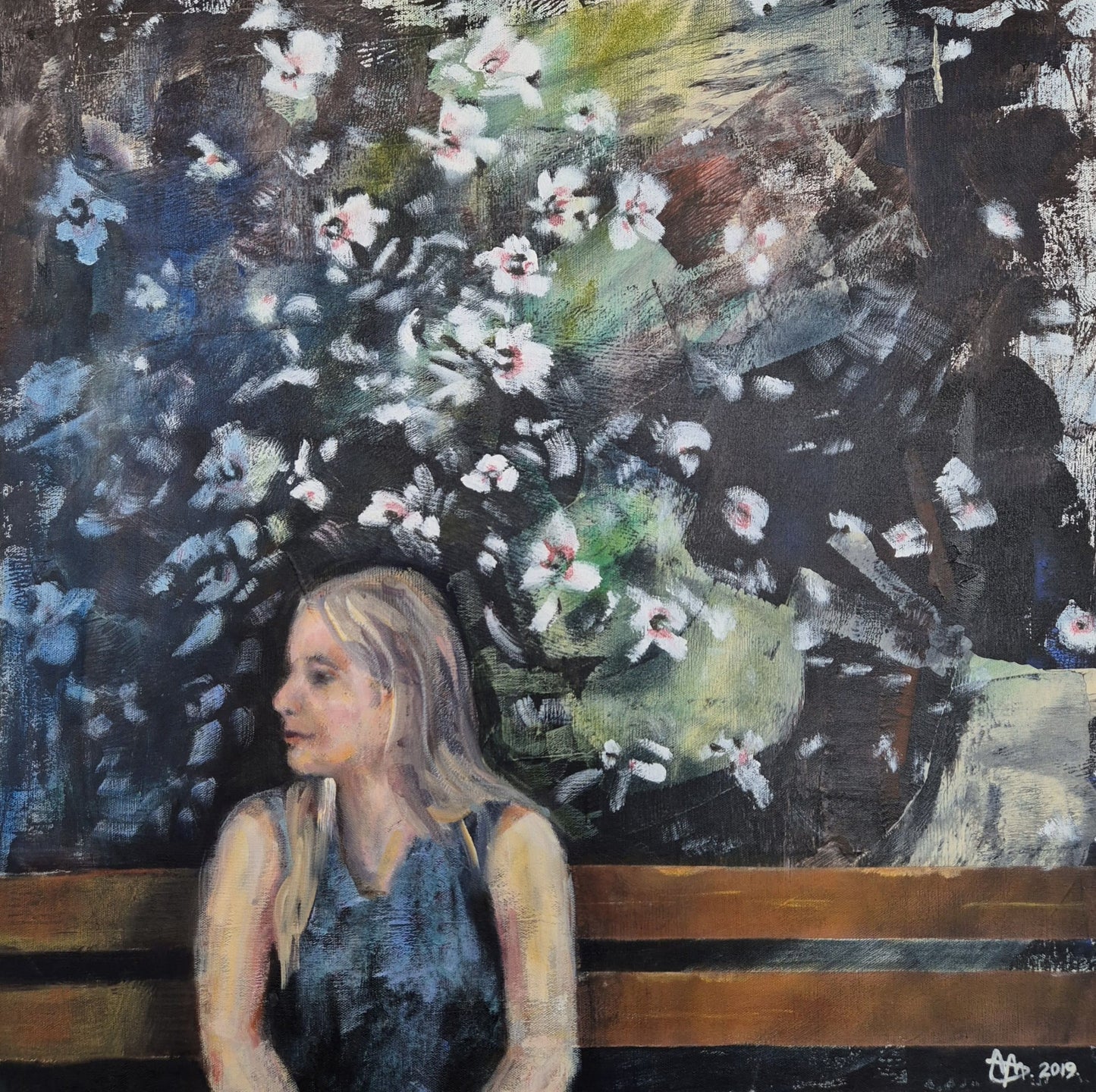 Blossoms Behind Solitude